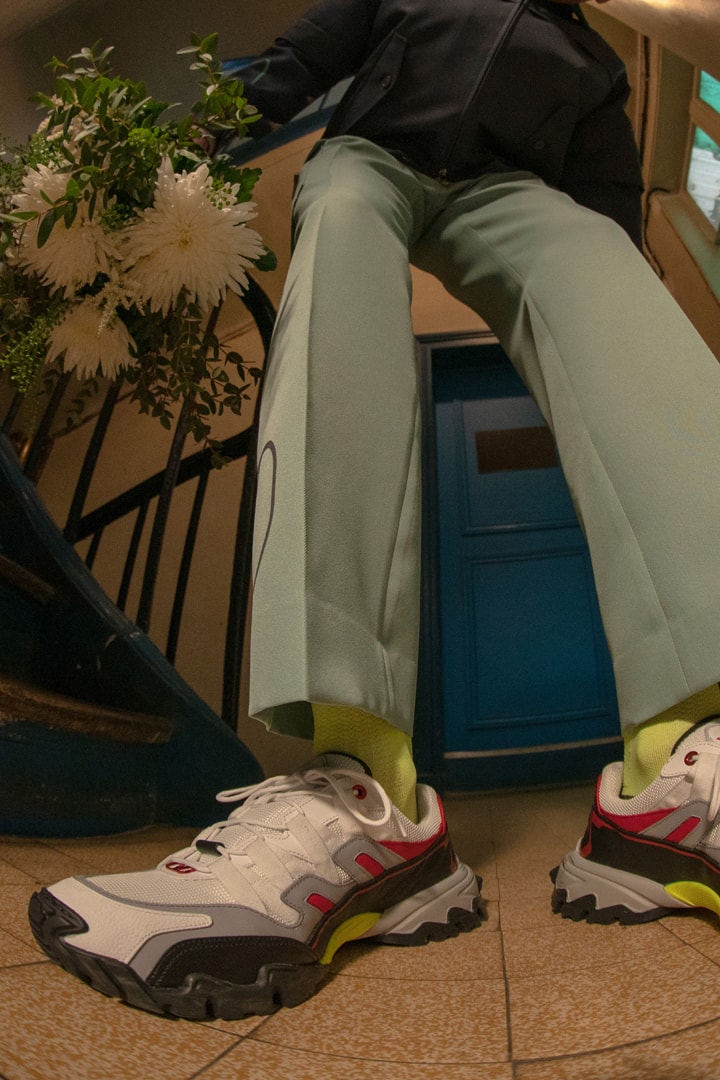 Valentino Garavani Climbers Sneaker Launch Editorial lookbook on feet colorways June 13 2019