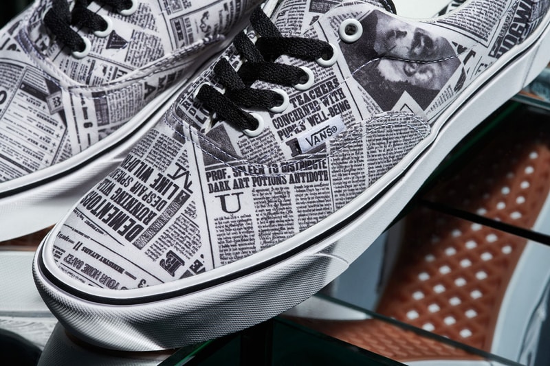 harry potter vans capsule collection footwear apparel warner bros consumer products wizarding world hogwarts 