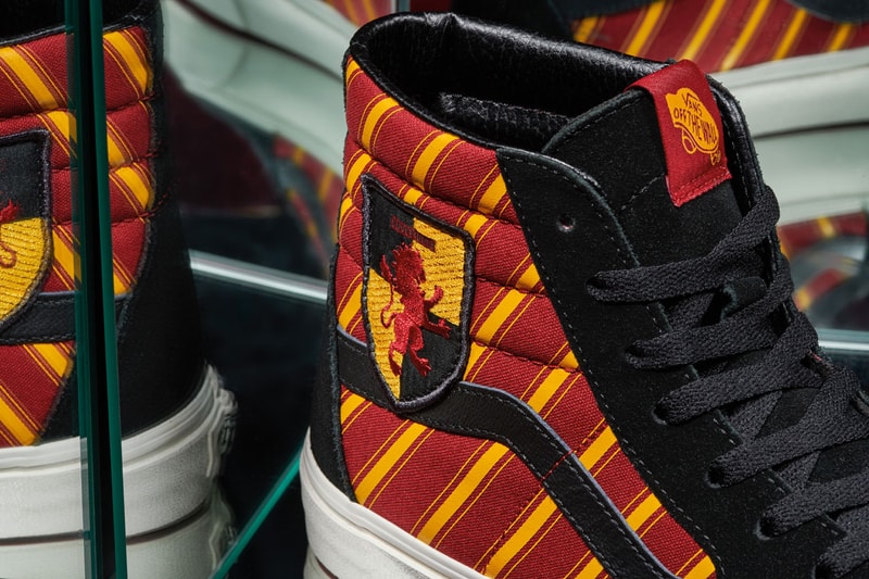 harry potter vans capsule collection footwear apparel warner bros consumer products wizarding world hogwarts 
