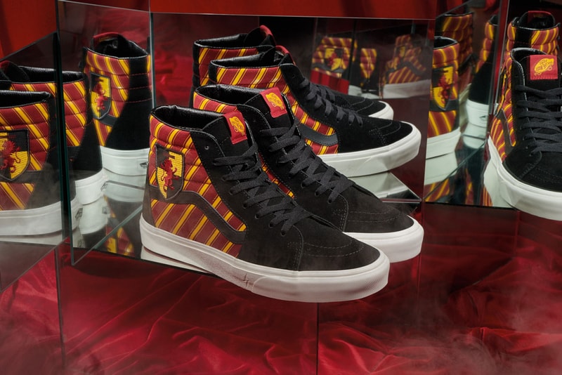 harry potter vans capsule collection footwear apparel warner bros consumer products wizarding world hogwarts 