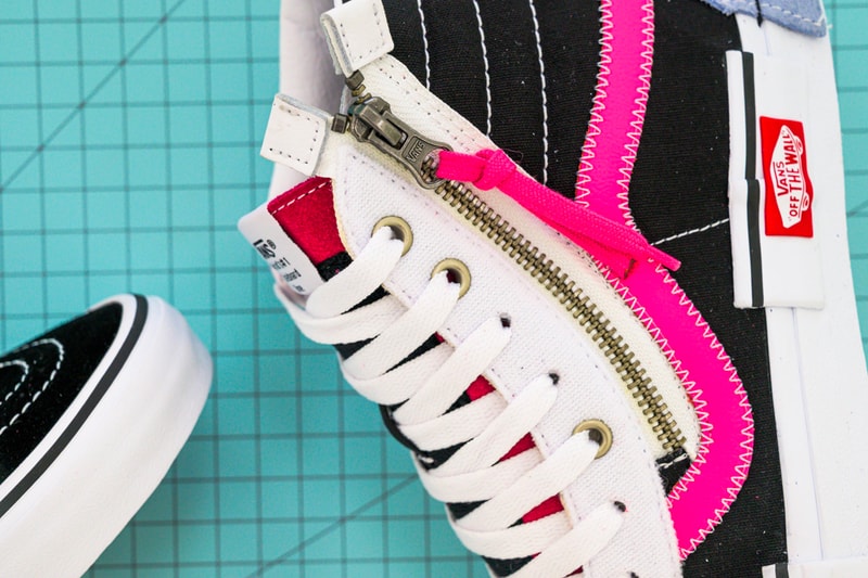 Vans Sk8-Hi Reissue Cap Black Azalea Pink release Info VN0A3WM1XKS