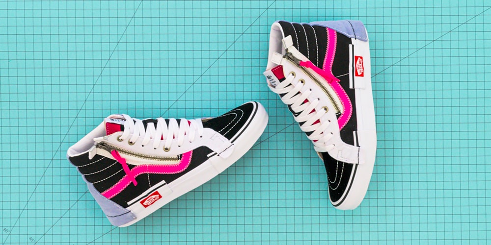 Vans Black and Pink Zebra Cap Vans | Accessories | Vans Off The Wall Zebra Print Snapback  main image 4