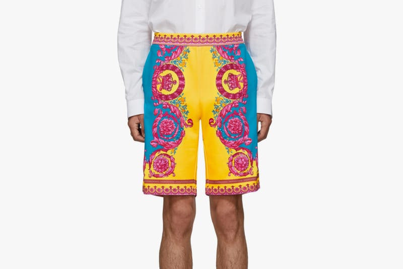 Versace Has You Covered for the Beach Season With These "Baroque" Shorts