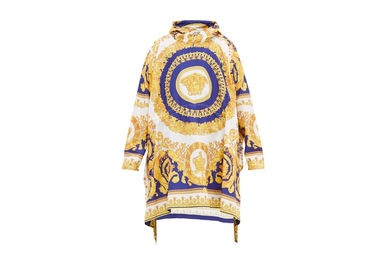 Versace's Latest Technical Poncho Features the Brand's Medusa Head Motif