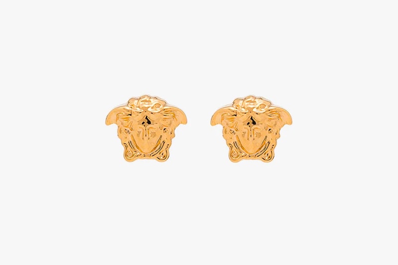 Versace Gold Medusa Head Earrings Release Info 