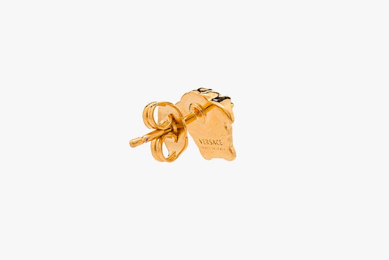 Versace Gold Medusa Head Earrings Release Info