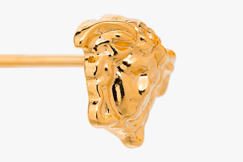 Versace Gold Medusa Head Earrings Release Info 