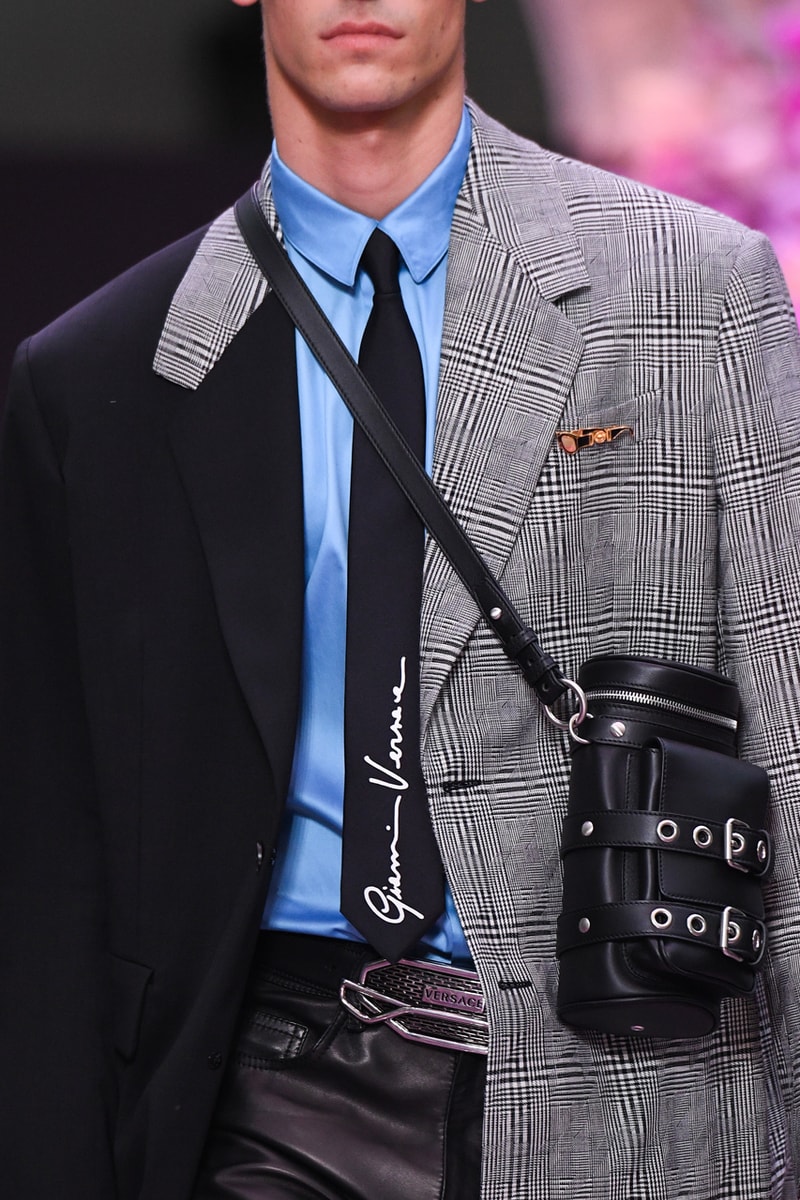 versace mens spring summer 2020 fashion runway show milan fashion week 