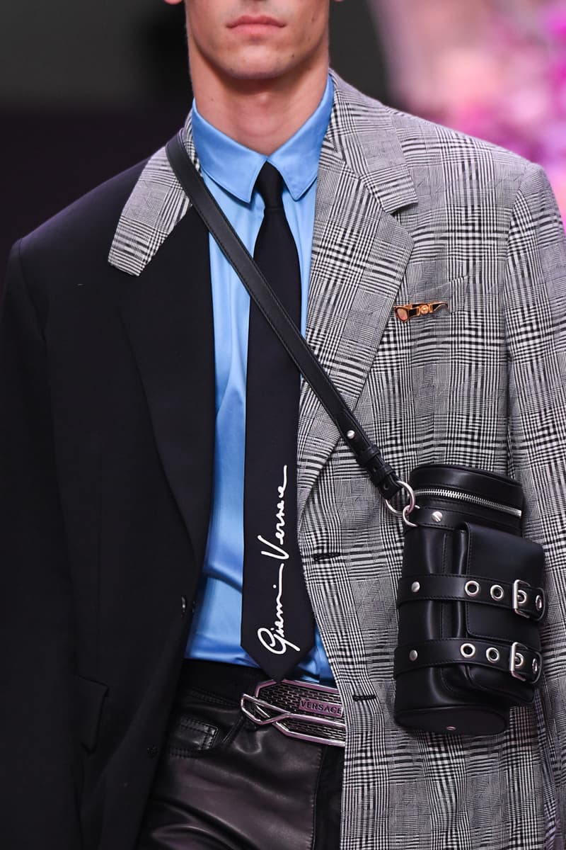 versace mens spring summer 2020 fashion runway show milan fashion week