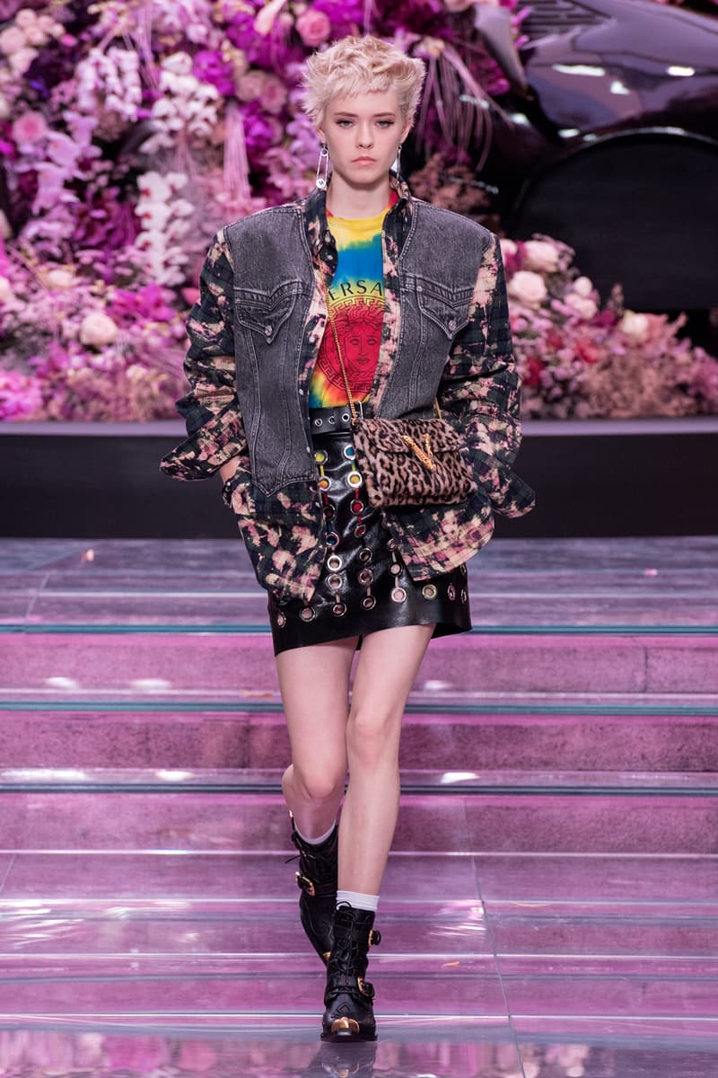 versace mens spring summer 2020 fashion runway show milan fashion week