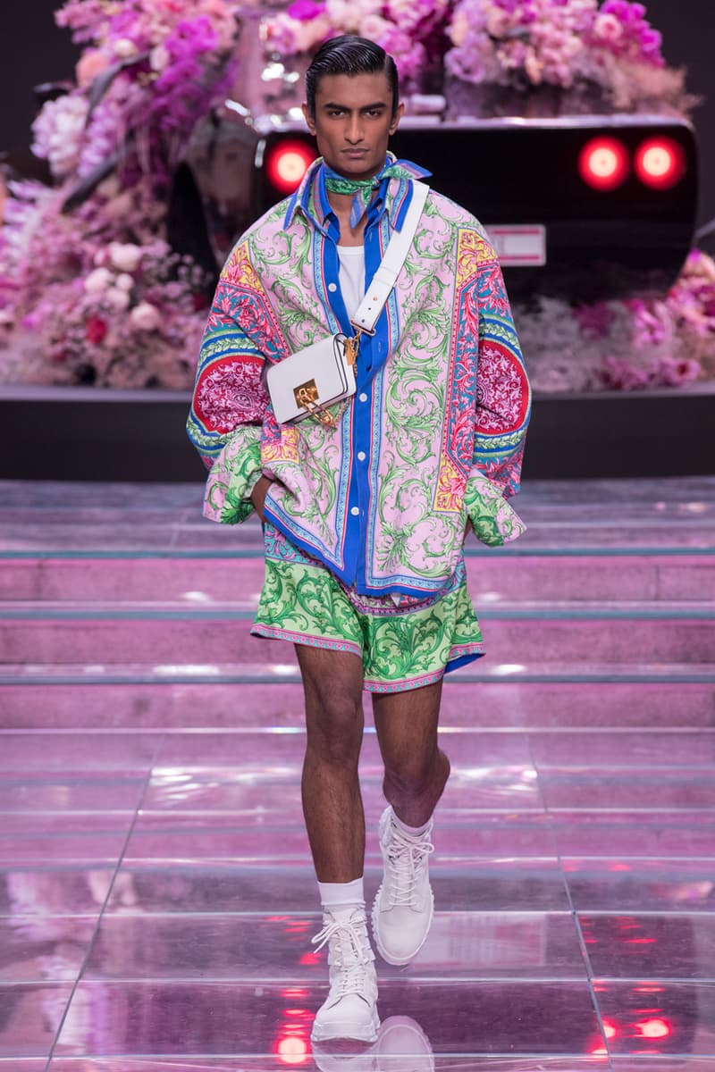 versace mens spring summer 2020 fashion runway show milan fashion week