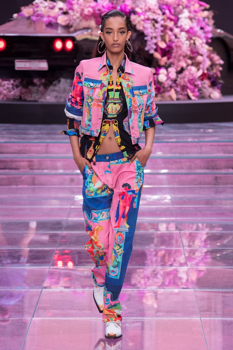 versace mens spring summer 2020 fashion runway show milan fashion week