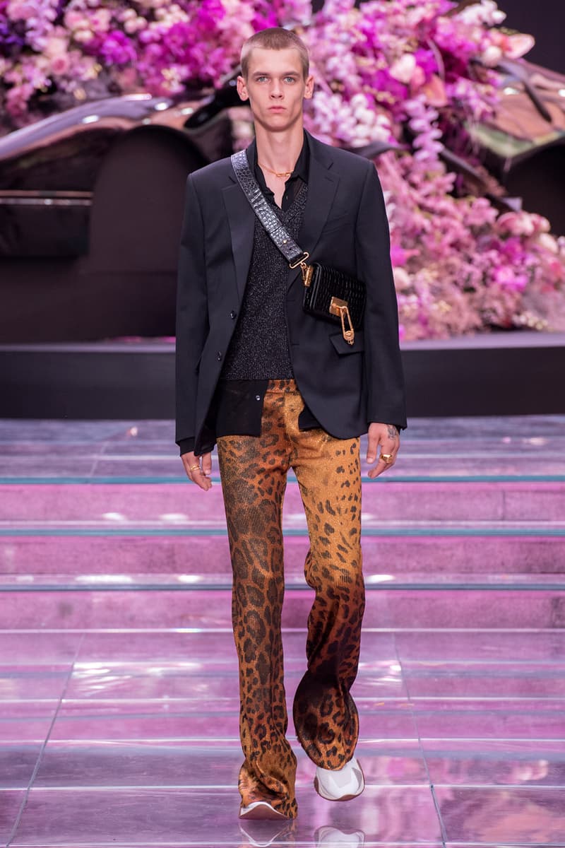 versace mens spring summer 2020 fashion runway show milan fashion week