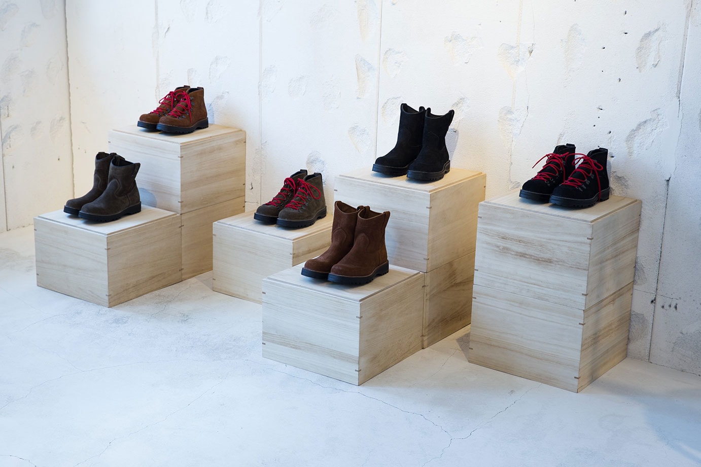 Viberg Rebuild Needles Nepenthes Hakata Exhibtion rebuild japan toyko menswear casual fashion boots footwear outdoors 