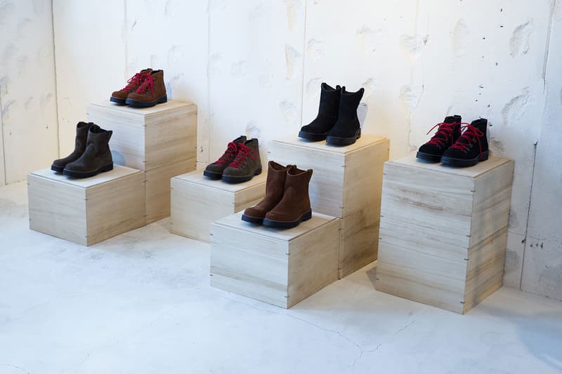 Viberg Rebuild Needles Nepenthes Hakata Exhibtion rebuild japan toyko menswear casual fashion boots footwear outdoors