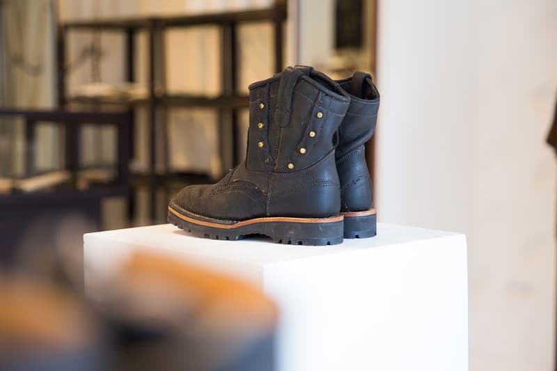 Viberg Rebuild Needles Nepenthes Hakata Exhibtion rebuild japan toyko menswear casual fashion boots footwear outdoors