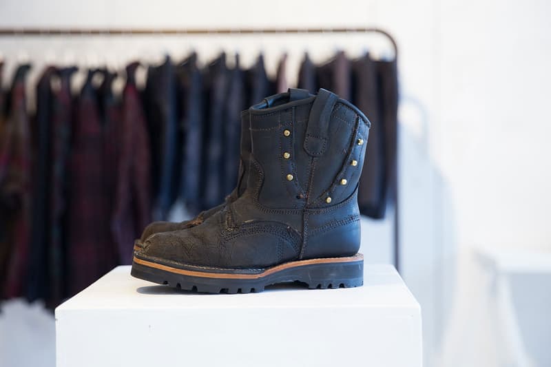 Viberg Rebuild Needles Nepenthes Hakata Exhibtion rebuild japan toyko menswear casual fashion boots footwear outdoors