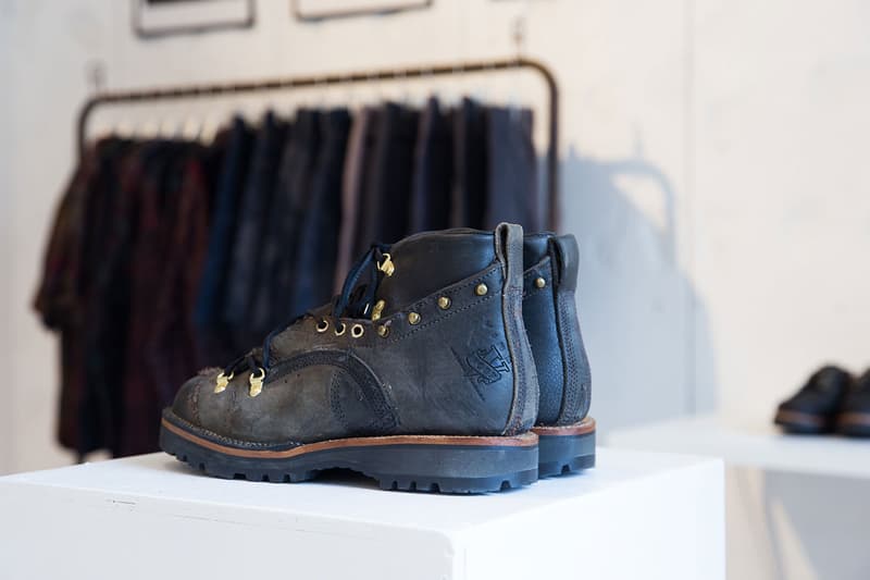 Viberg Rebuild Needles Nepenthes Hakata Exhibtion rebuild japan toyko menswear casual fashion boots footwear outdoors 