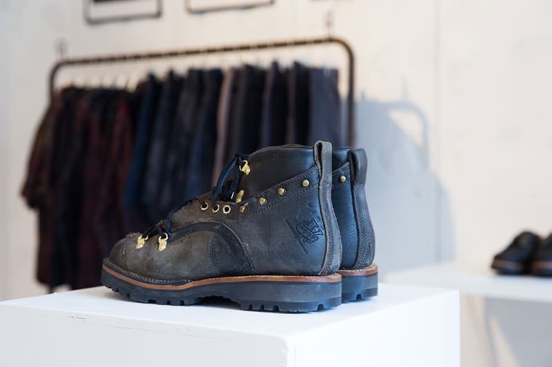 Viberg Rebuild Needles Nepenthes Hakata Exhibtion rebuild japan toyko menswear casual fashion boots footwear outdoors