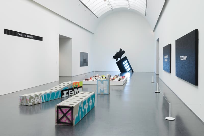 virgil abloh mca chicago exhibition artworks sculptures installations retrospective 