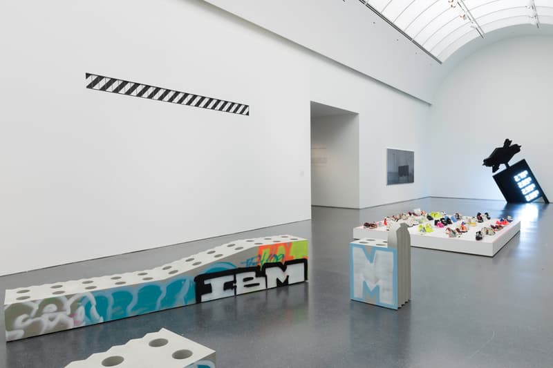 virgil abloh mca chicago exhibition artworks sculptures installations retrospective 