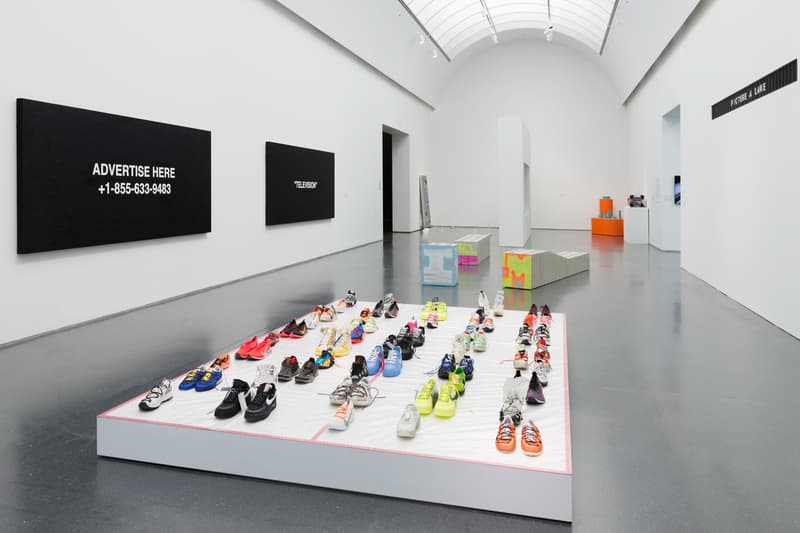 virgil abloh mca chicago exhibition artworks sculptures installations retrospective 