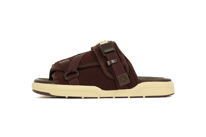 visvim drops Christo Sandal in Black & Brown Colorways release info price 0119301001002 dk.brown lt.brown sizes buy now Hiroki Nakamura F.I.L. Exclusives