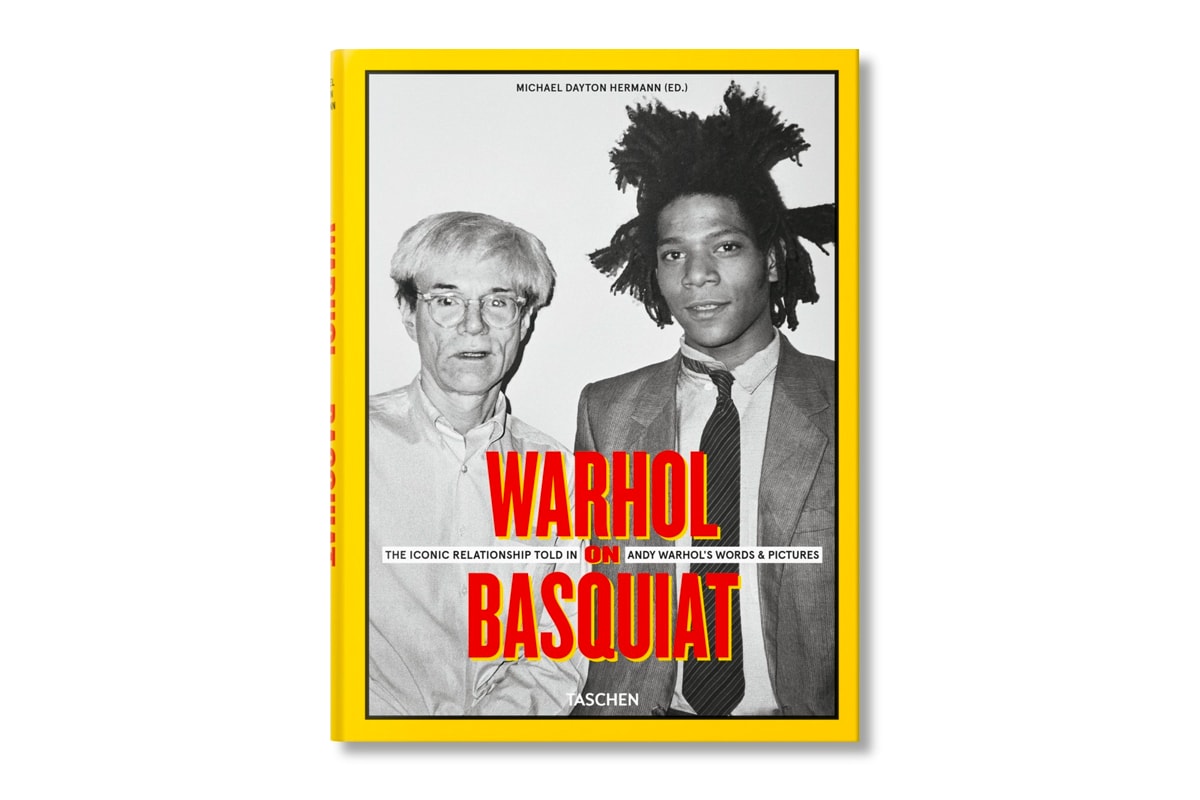 Warhol on Basquiat Visual Book Release andy warhol jean-michel basquiat Michael Dayton Hermann