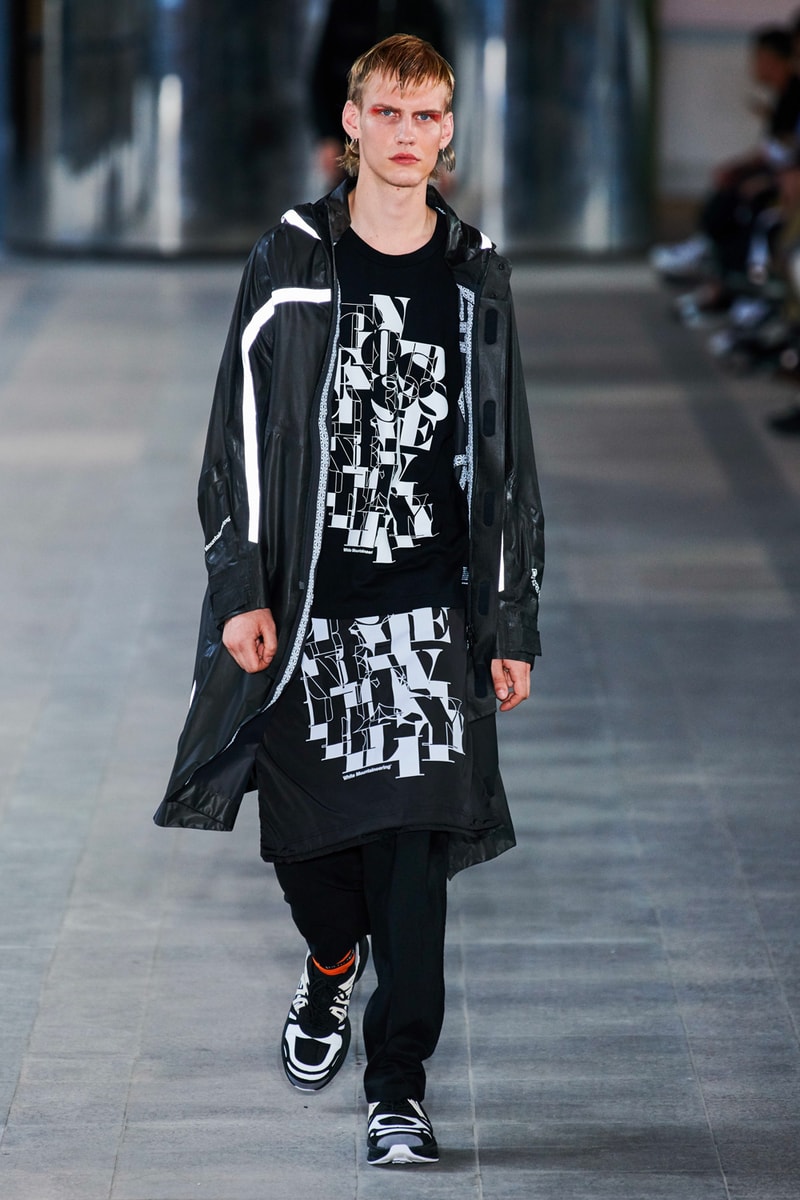 White Mountaineering Spring/Summer 2020 Runway PFW Show paris fashion week mens technical apparel militarism functional japan outdoor gear tropical paisley prints 