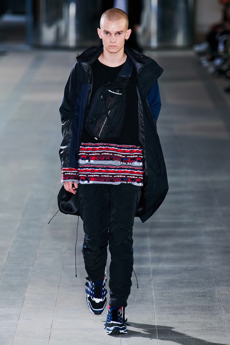 White Mountaineering Spring/Summer 2020 Runway PFW Show paris fashion week mens technical apparel militarism functional japan outdoor gear tropical paisley prints