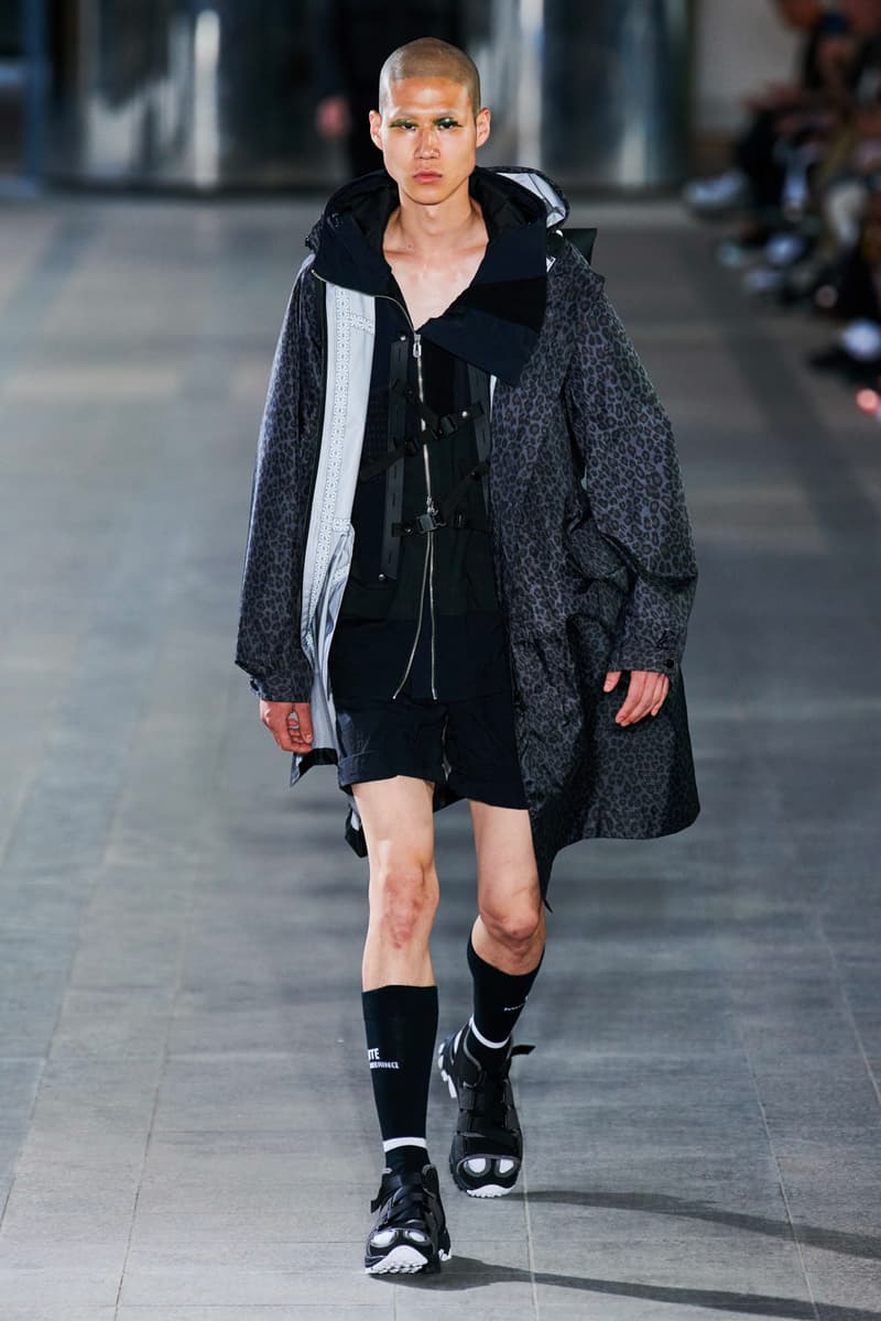White Mountaineering Spring/Summer 2020 Runway PFW Show paris fashion week mens technical apparel militarism functional japan outdoor gear tropical paisley prints