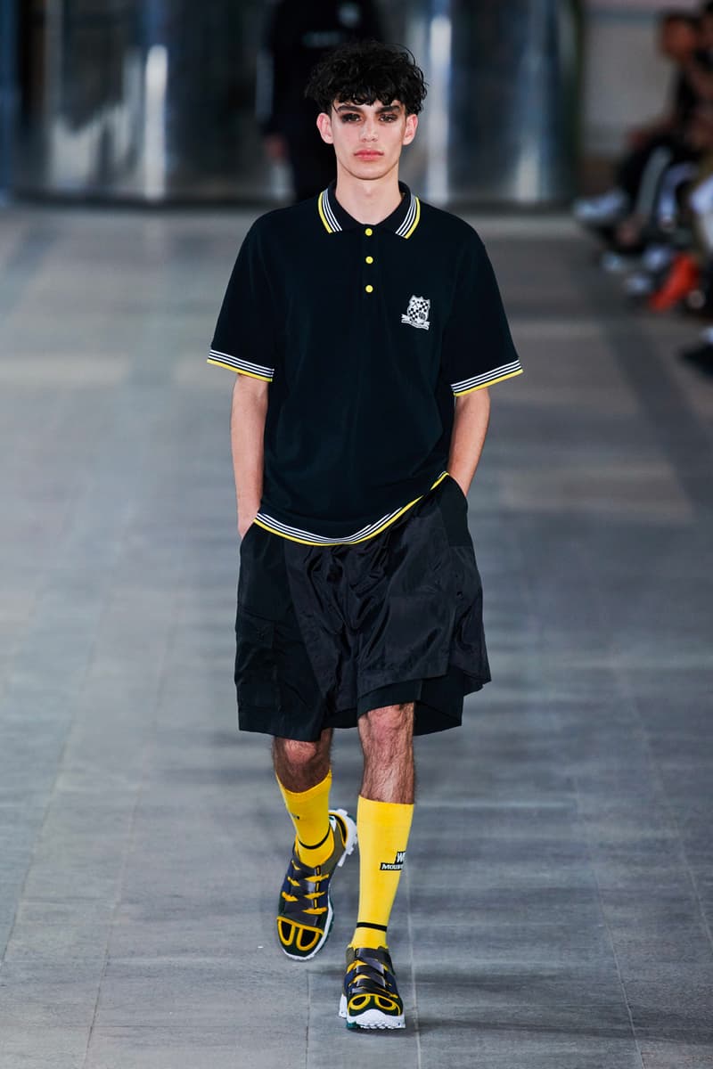 White Mountaineering Spring/Summer 2020 Runway PFW Show paris fashion week mens technical apparel militarism functional japan outdoor gear tropical paisley prints