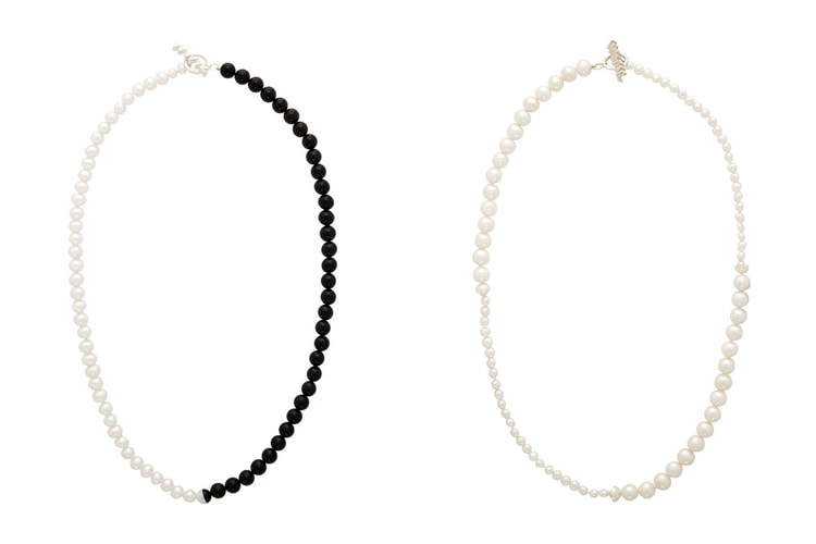 WWW.WILLSHOTT Drops Pearl & Onyx Split Jewelry