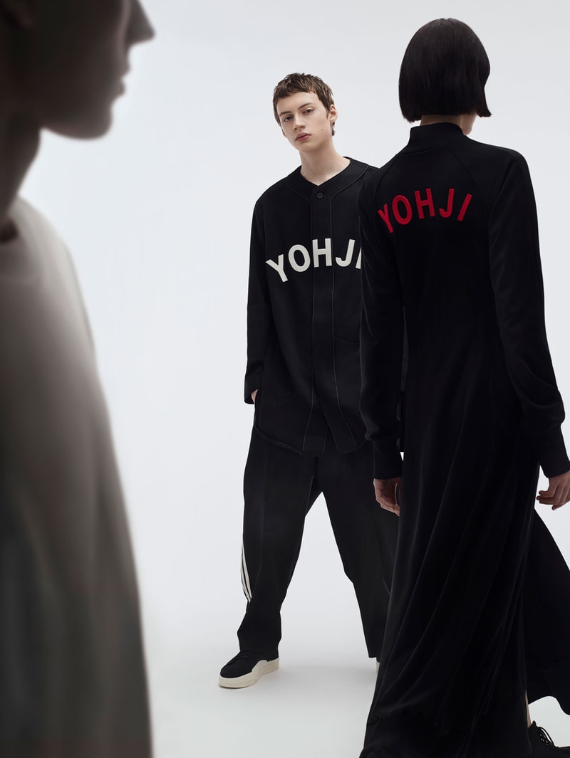Y-3 Fall Winter 2019 Collection Yohji Yamamoto adidas black monochrome elongated yuben low kaiwa triple black