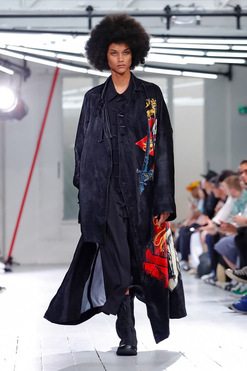 Yohji Yamamoto Spring/Summer 2020 Men's Runway show presentation paris fashion week collection pfw ss20