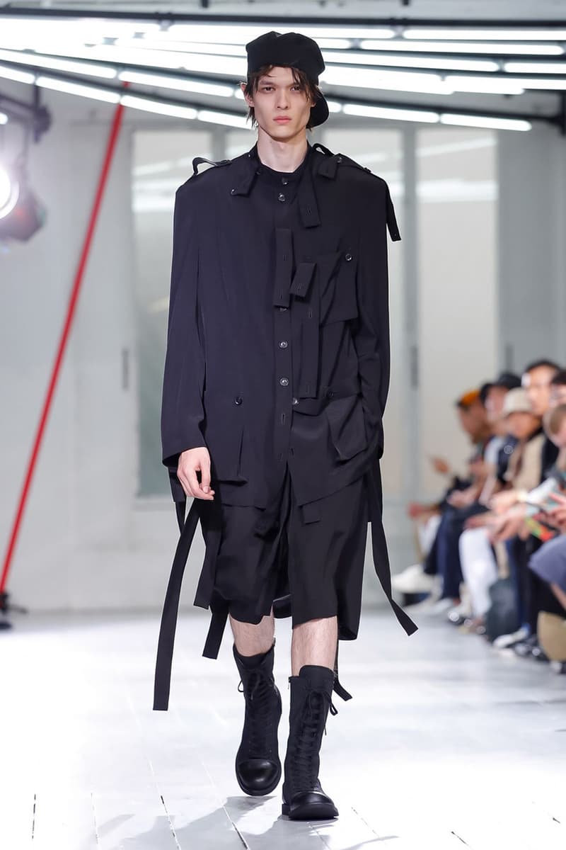 Yohji Yamamoto Spring/Summer 2020 Men's Runway show presentation paris fashion week collection pfw ss20