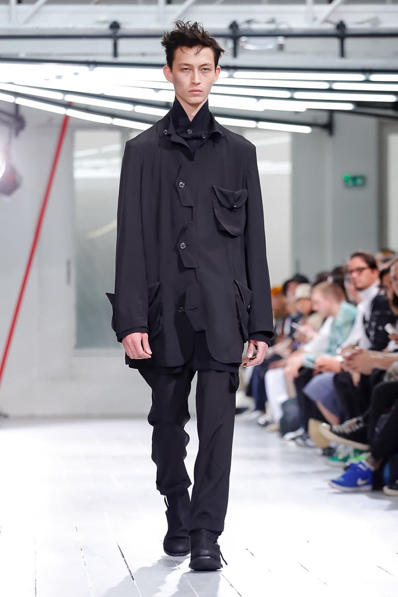 Yohji Yamamoto Spring/Summer 2020 Men's Runway show presentation paris fashion week collection pfw ss20