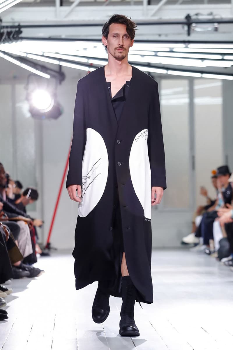 Yohji Yamamoto Spring/Summer 2020 Men's Runway show presentation paris fashion week collection pfw ss20