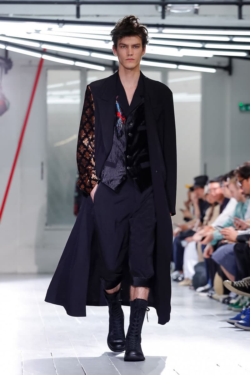 Yohji Yamamoto Spring/Summer 2020 Men's Runway show presentation paris fashion week collection pfw ss20