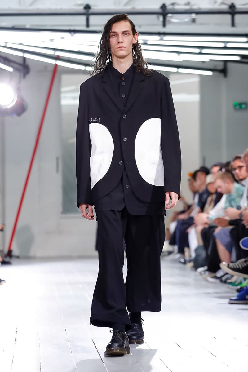 Yohji Yamamoto Spring/Summer 2020 Men's Runway show presentation paris fashion week collection pfw ss20