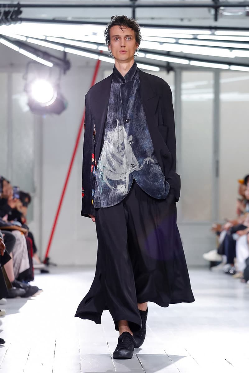 Yohji Yamamoto Spring/Summer 2020 Men's Runway show presentation paris fashion week collection pfw ss20