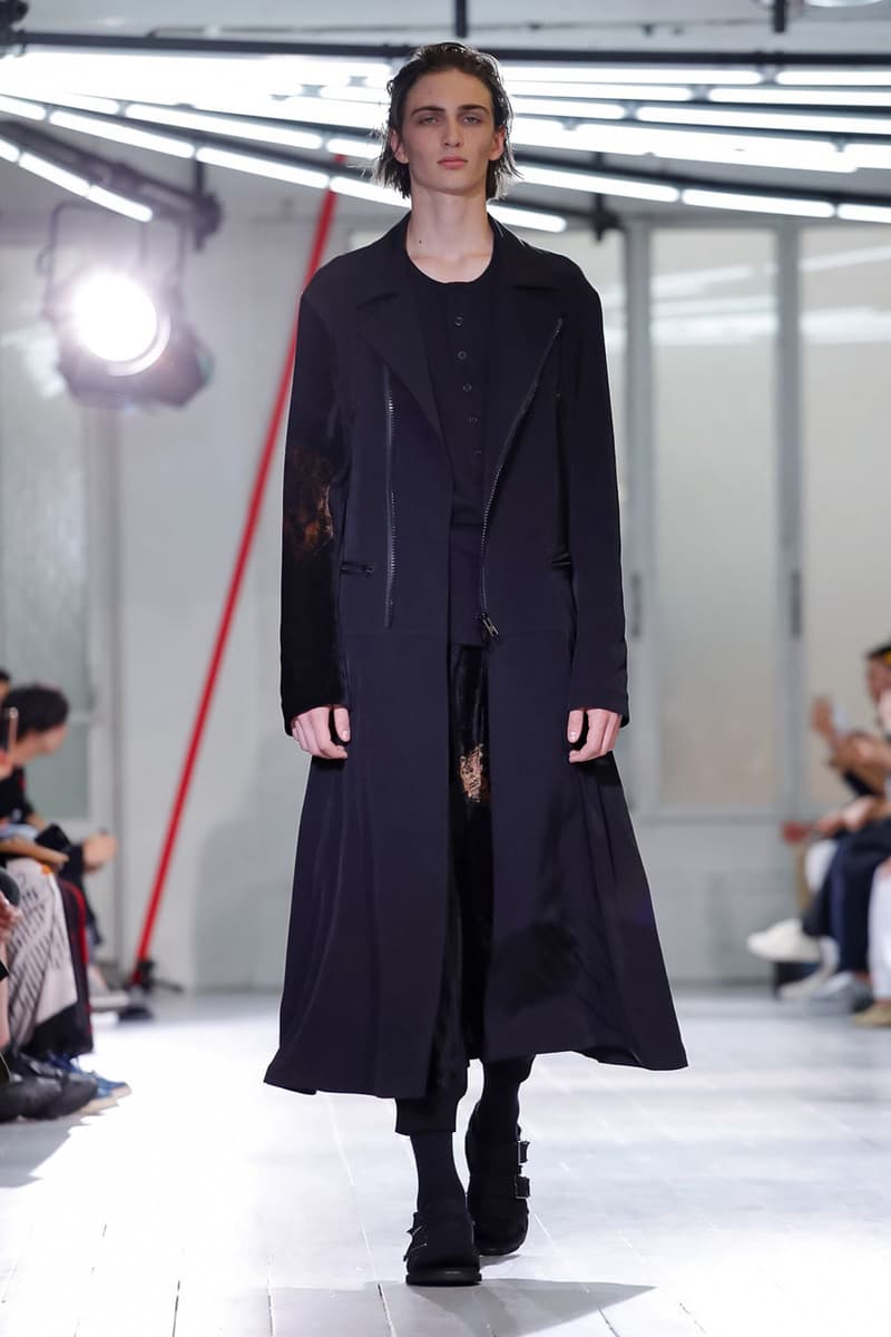 Yohji Yamamoto Spring/Summer 2020 Men's Runway show presentation paris fashion week collection pfw ss20