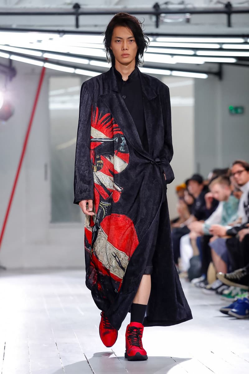 Yohji Yamamoto Spring/Summer 2020 Men's Runway show presentation paris fashion week collection pfw ss20