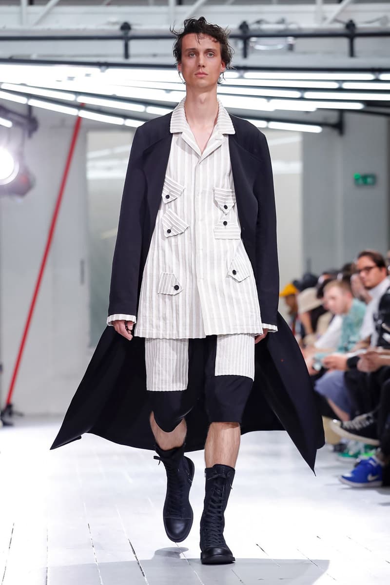 Yohji Yamamoto Spring/Summer 2020 Men's Runway show presentation paris fashion week collection pfw ss20