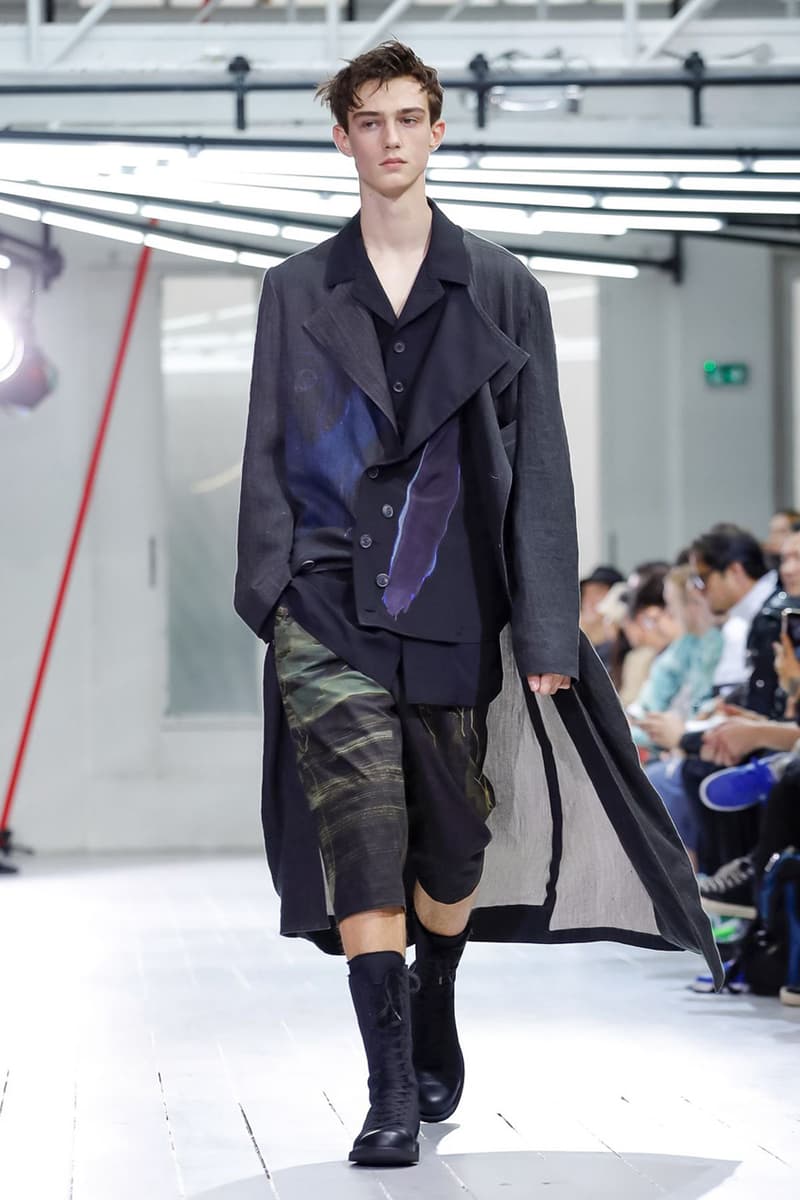 Yohji Yamamoto Spring/Summer 2020 Men's Runway show presentation paris fashion week collection pfw ss20