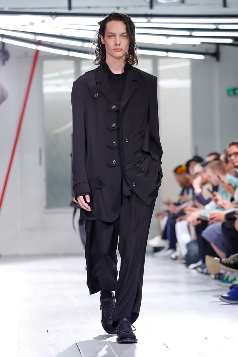 Yohji Yamamoto Spring/Summer 2020 Men's Runway show presentation paris fashion week collection pfw ss20