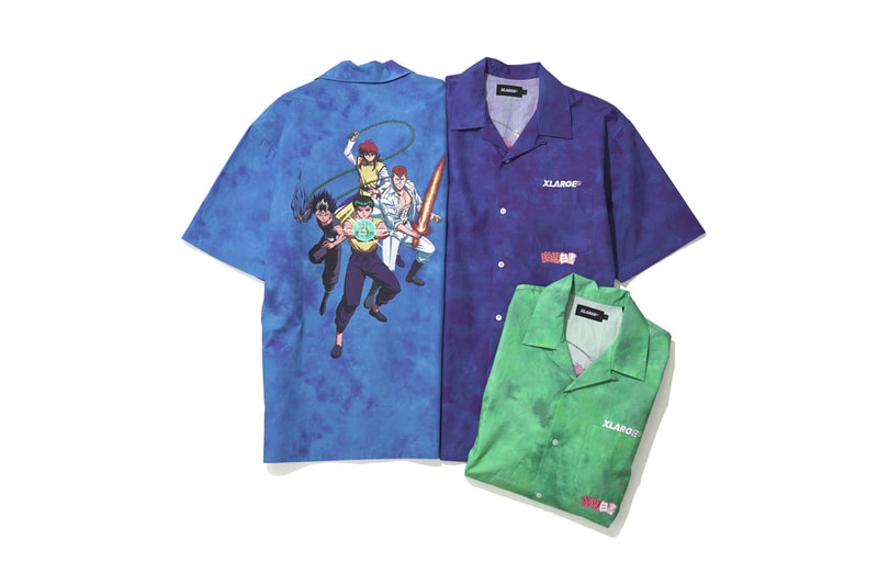 Yu Yu Hakusho x XLARGE SS19 Capsule Collaboration spring summer 2019 june 15 tee shirt japan graphic yusuke kuwabara kurama
