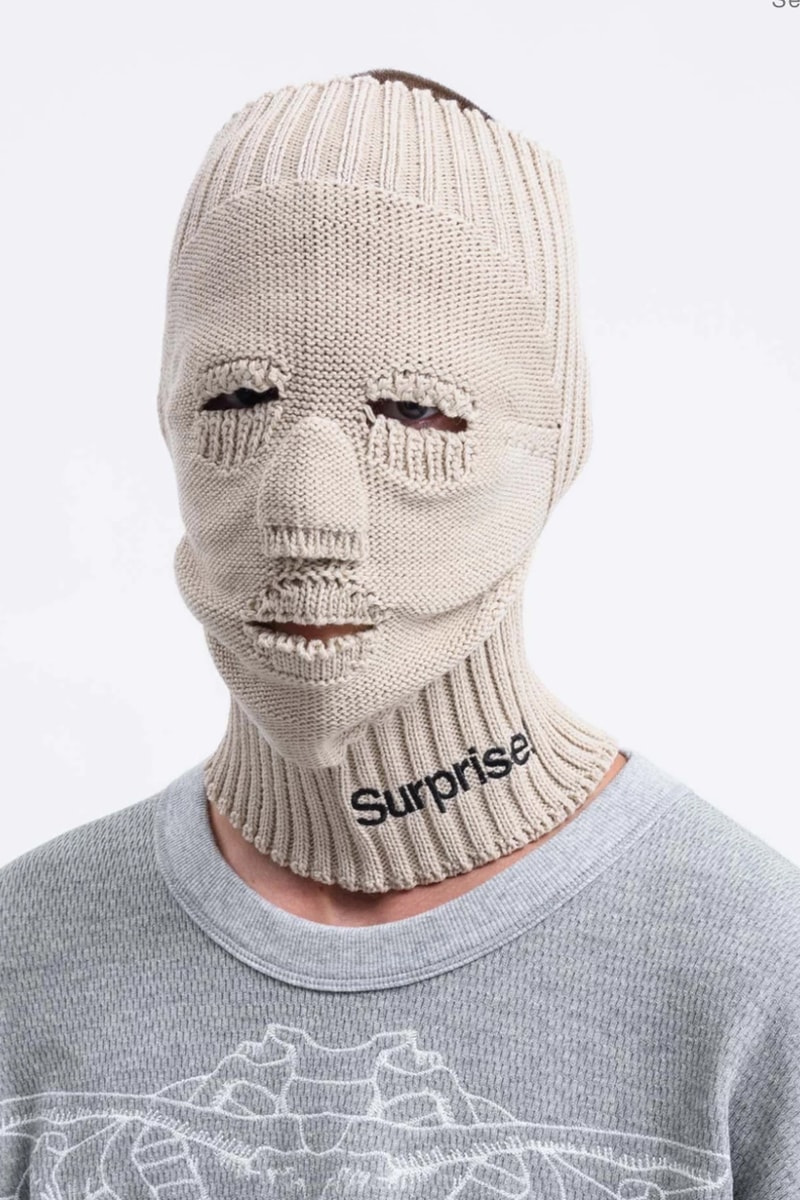 017 Editorial Features Doublet Fall Winter 2019 Collection Vancouver Retailer 5 layered socks hand painted fur jacket toy capsule compressed t shirt graphic random masks surprise clown