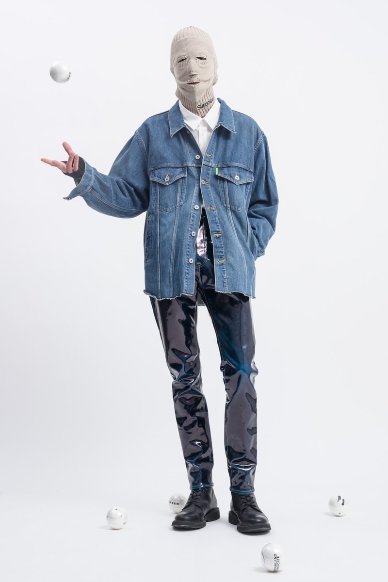 017 Editorial Features Doublet Fall Winter 2019 Collection Vancouver Retailer 5 layered socks hand painted fur jacket toy capsule compressed t shirt graphic random masks surprise clown