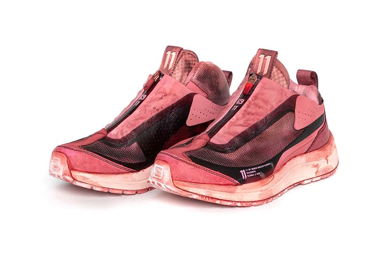 11 by Boris Bidjan Saberi x Salomon SS20 Footwear spring summer 2020 hand-dyed over-dyed Slide, Bamba 1.X, Bamba 2 (Low, Mid, and High), Bamba 3, Bamba 4, Bamba 5, and Bamba 6